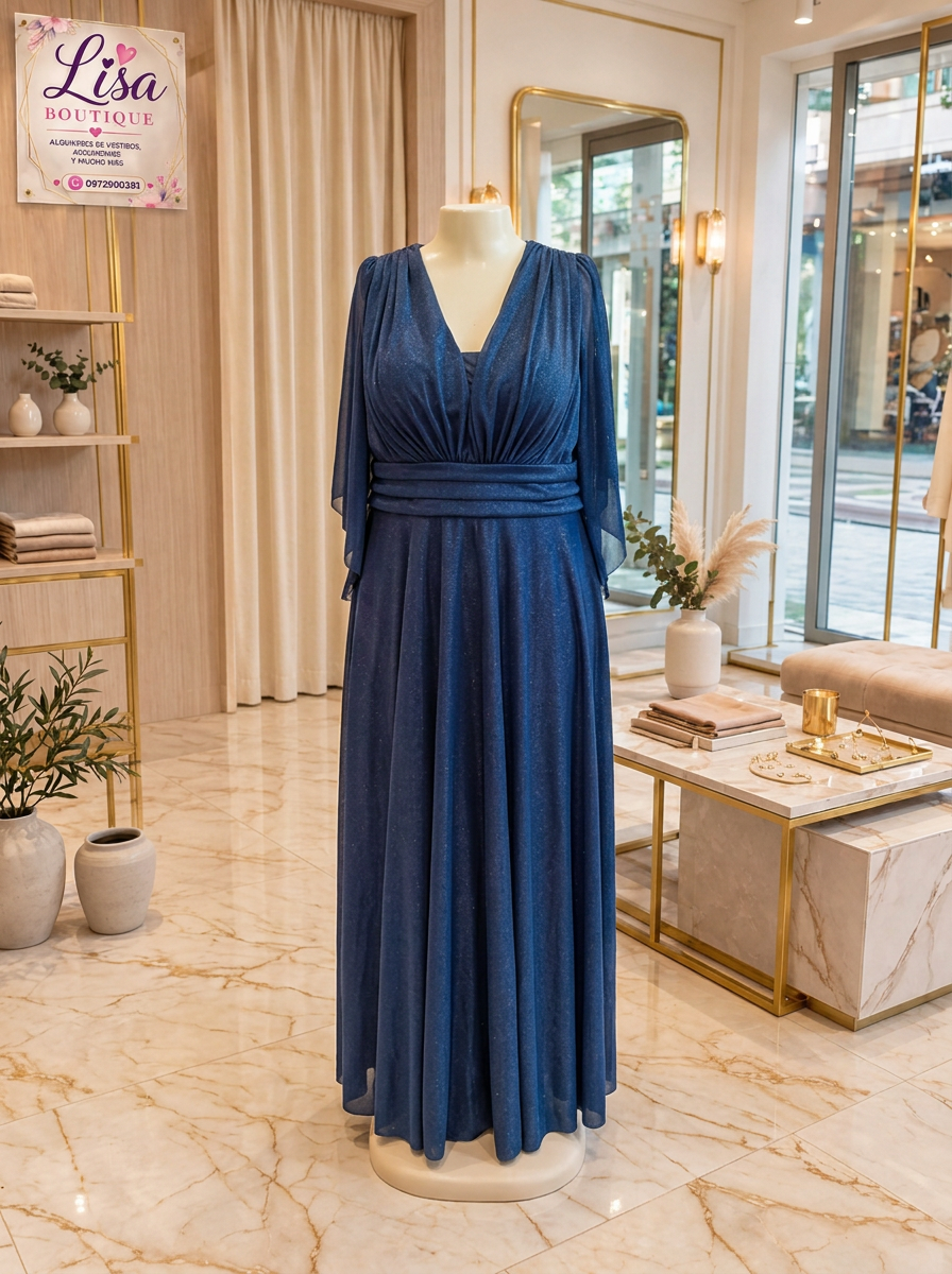 Vestido Vestido azul, Azul
