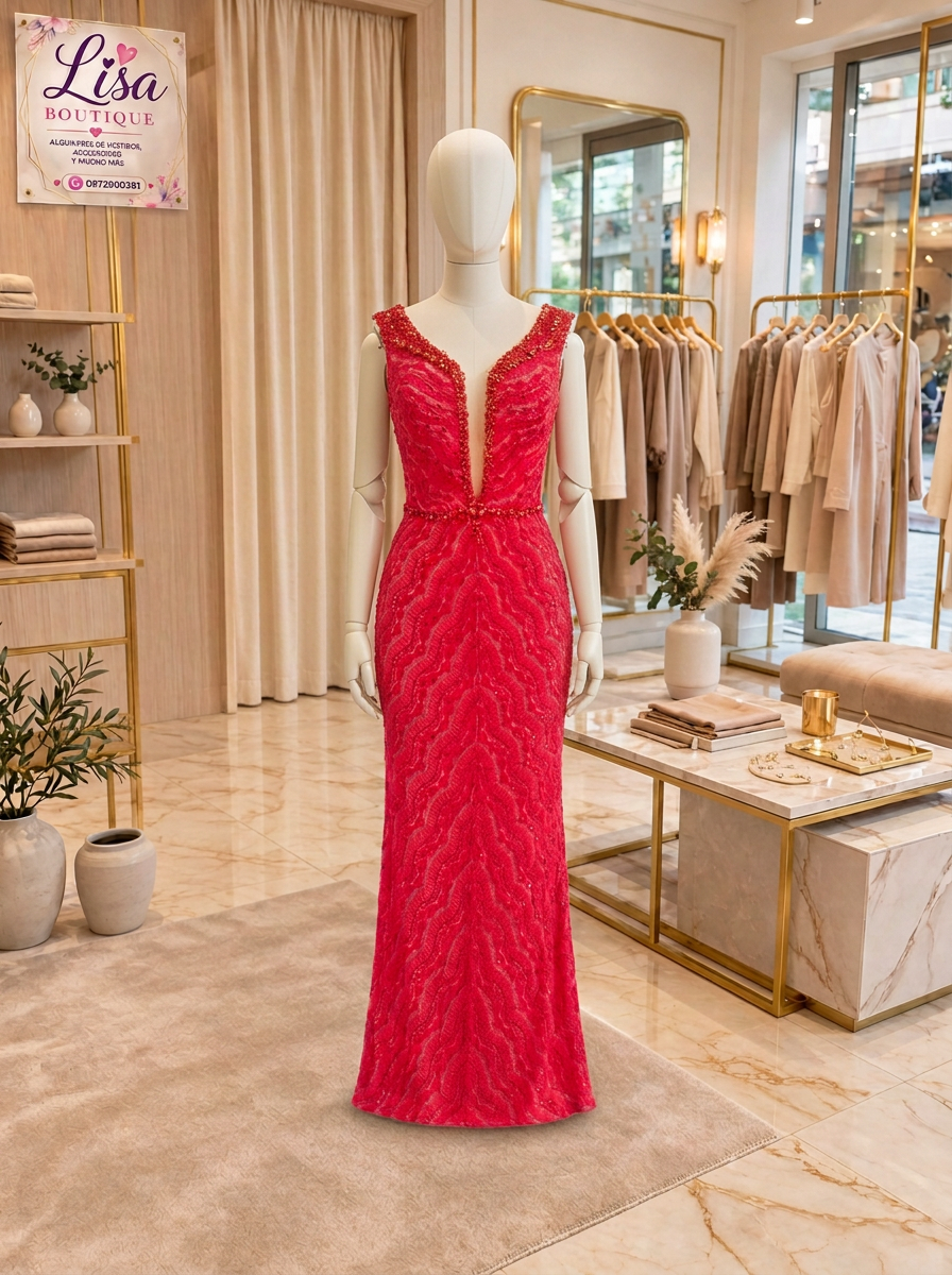 Vestido Vestido rojo,
