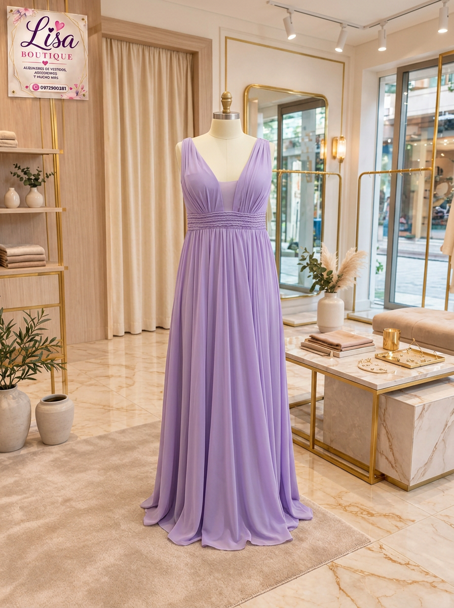 Vestido Vestido lavanda, Lavanda