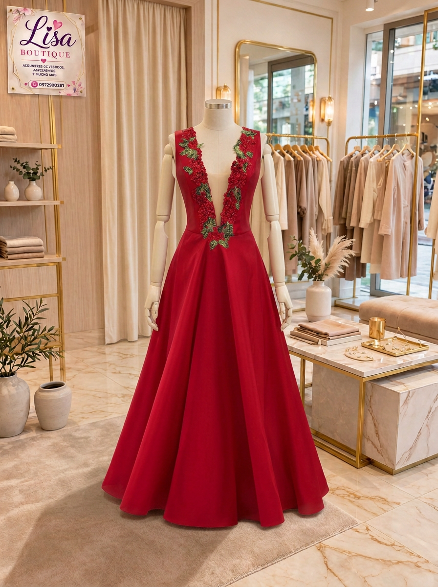 Vestido Vestido rojo,