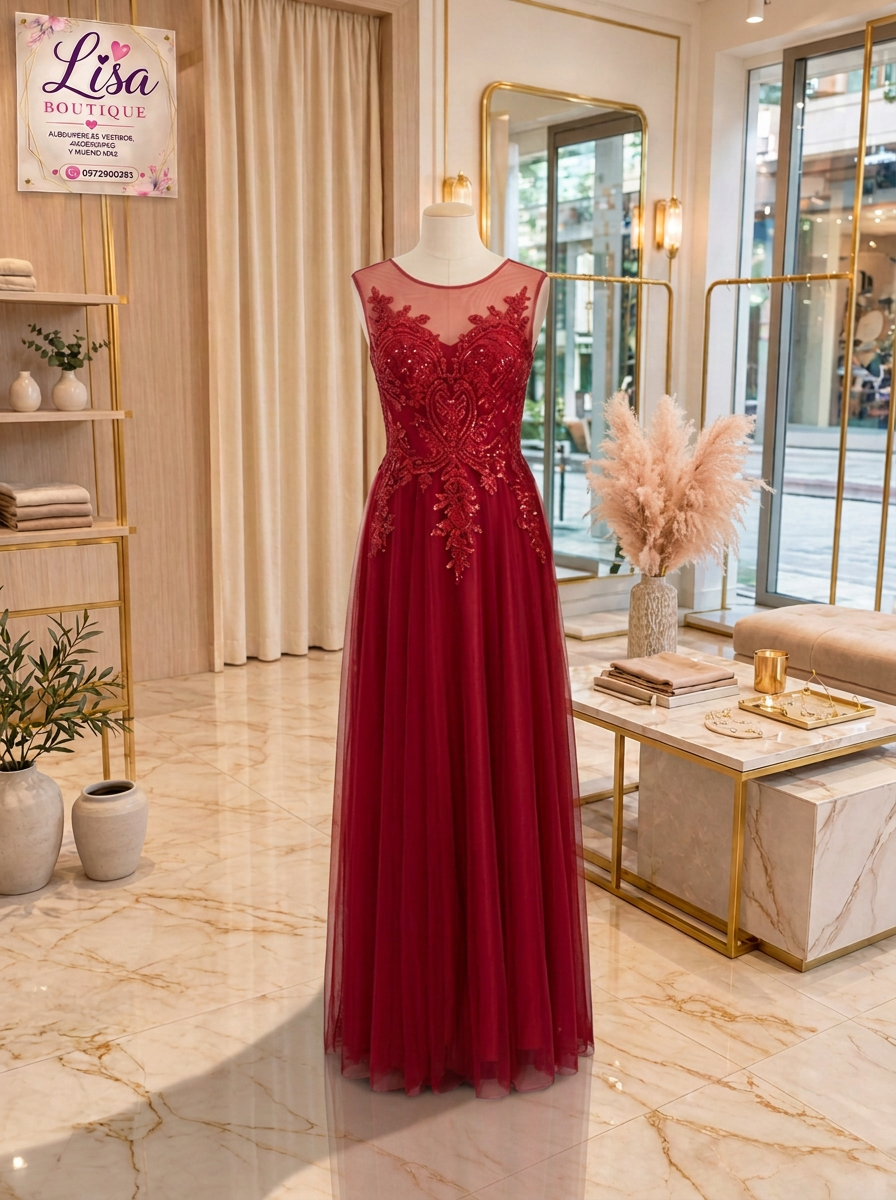 Vestido Vestido rojo de Lisa Boutique