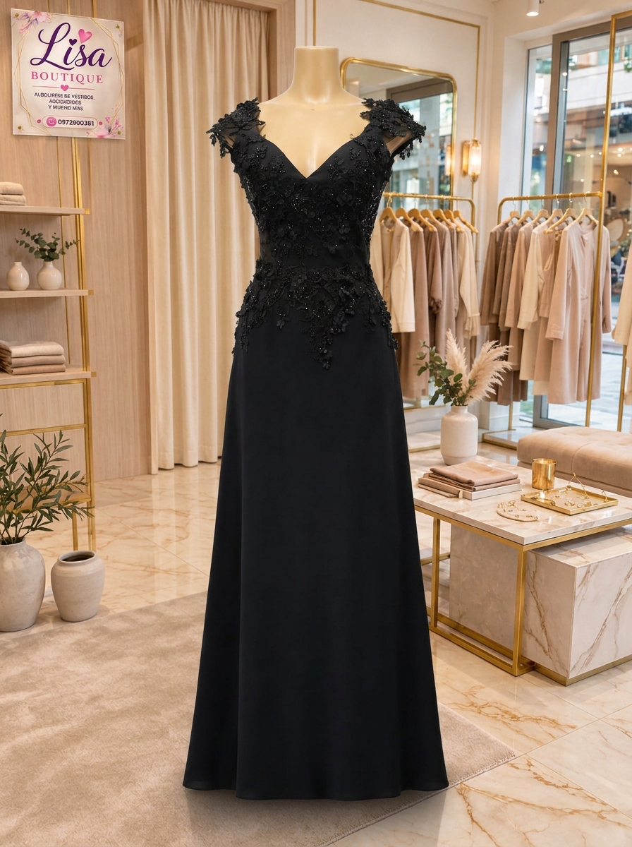Vestido Vestido negro, Negro
