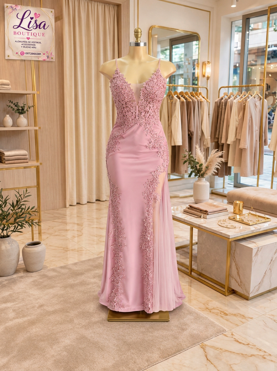 Vestido Vestido rosa, Rosa