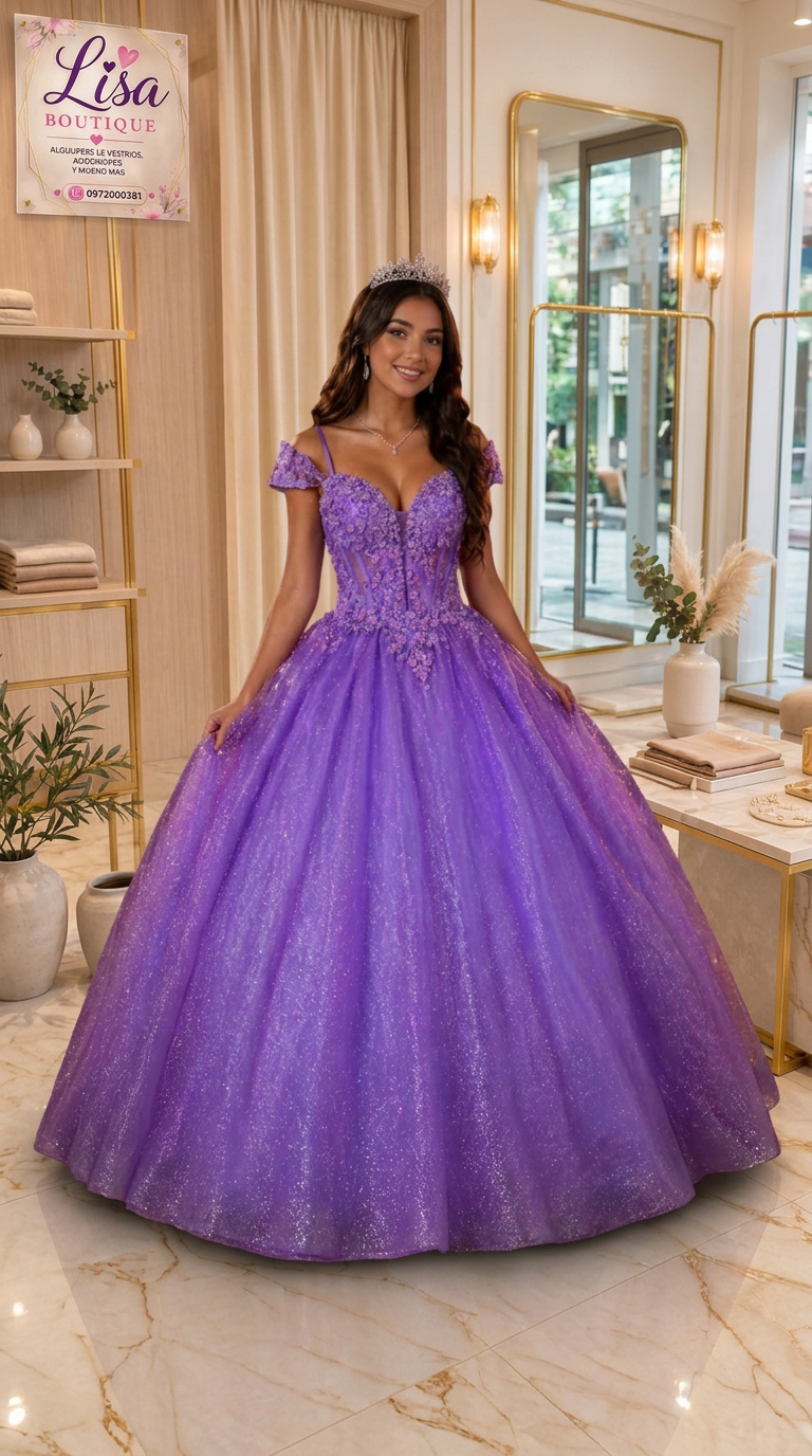 Vestido Vestido lila, Lila