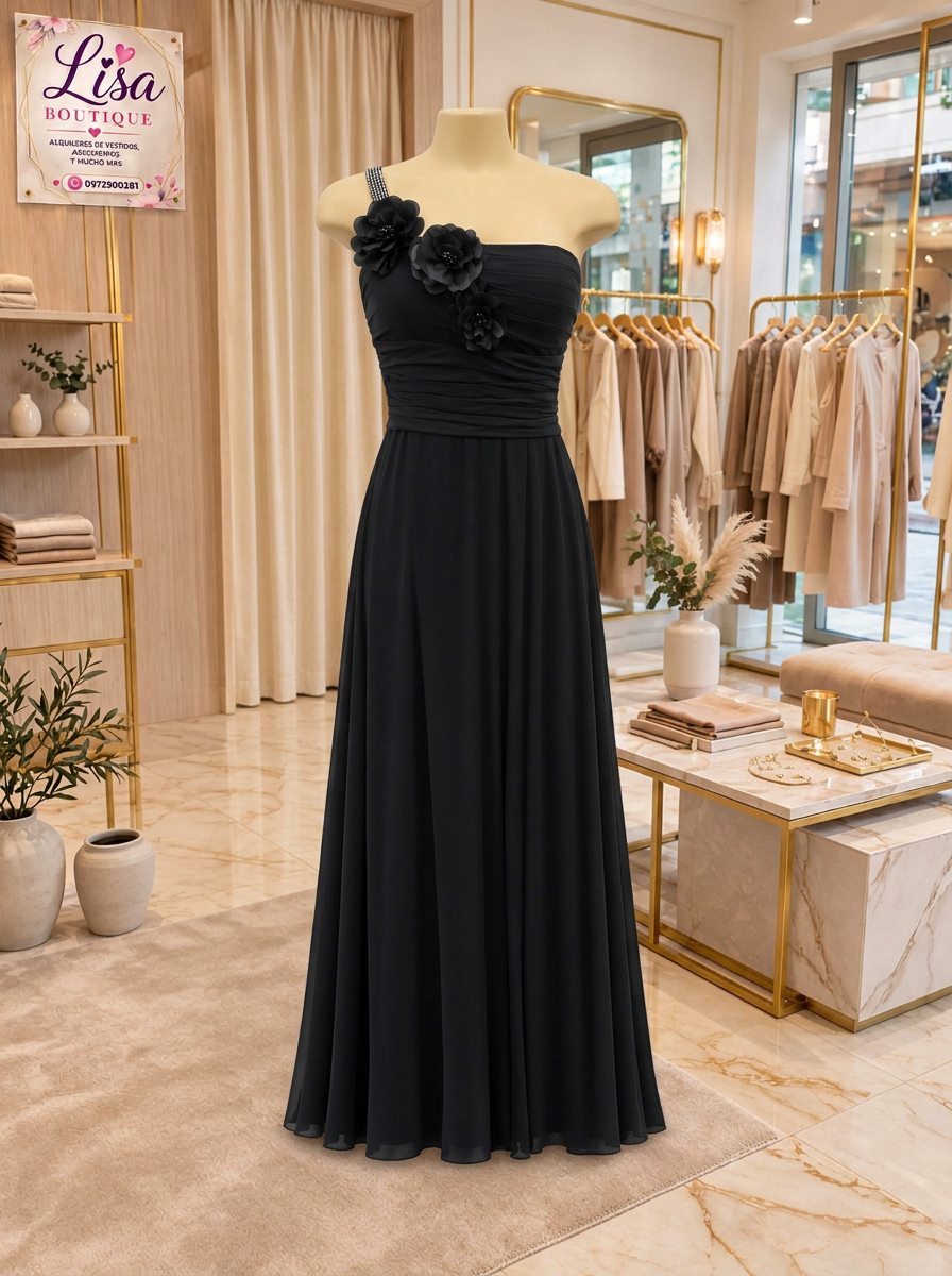 Vestido Vestido negro, Negro