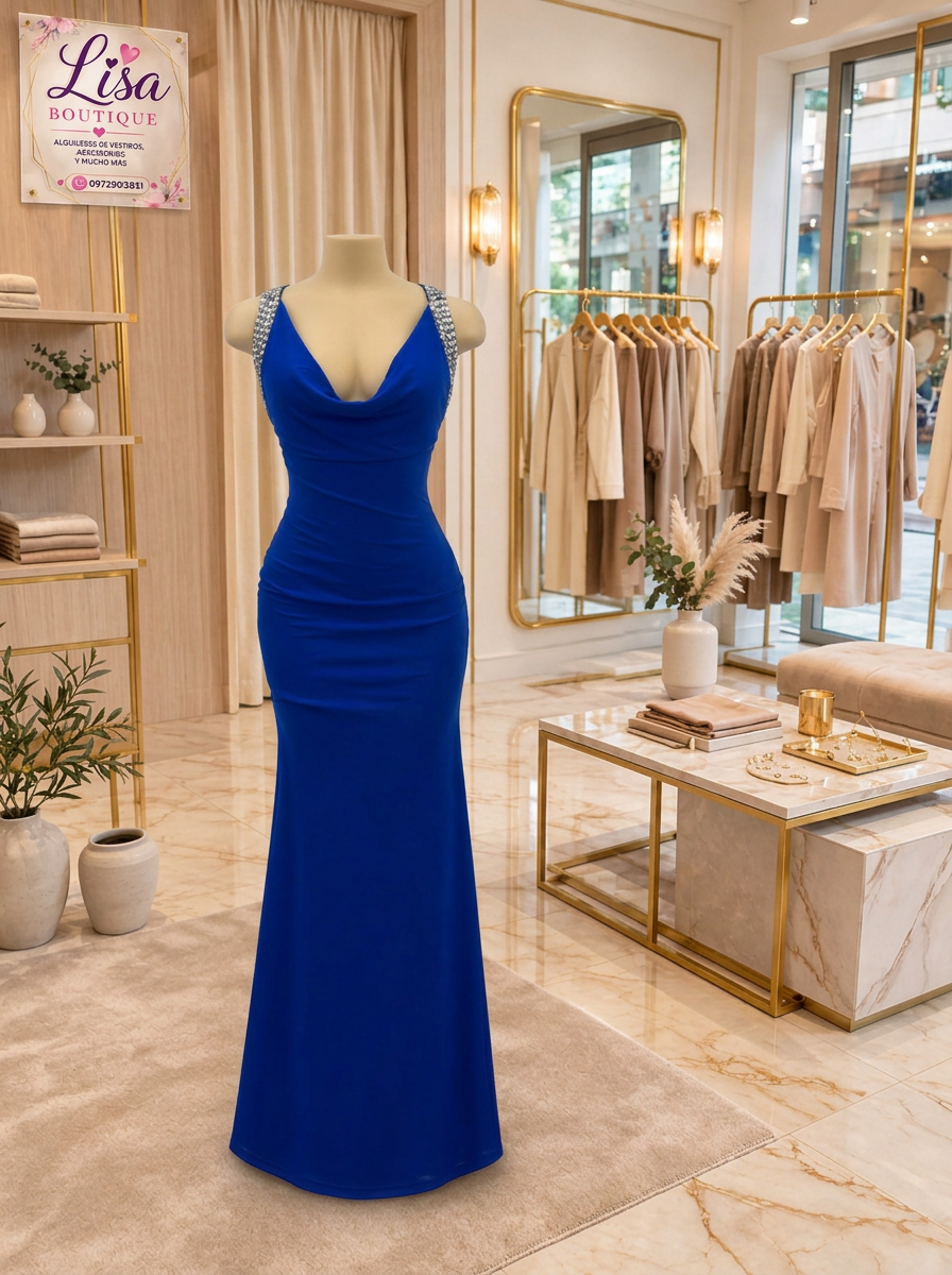 Vestido Vestido azul, Azul